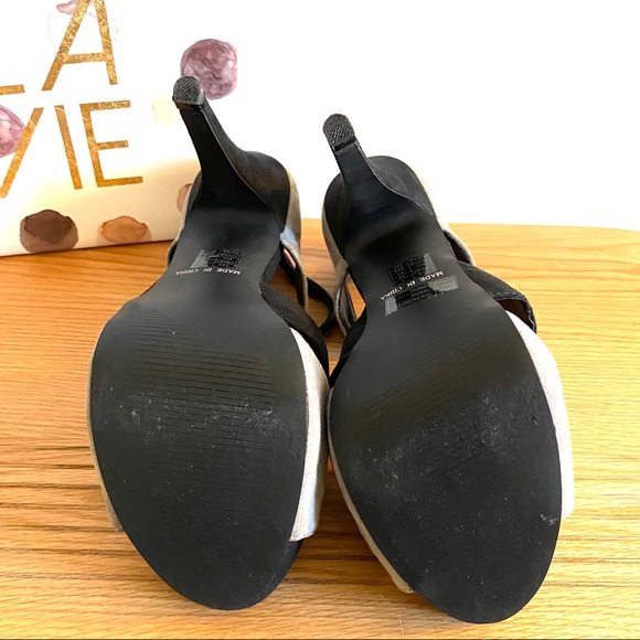 F24 Chunky T-Strap Platform color-block heel - Picture 6 of 7